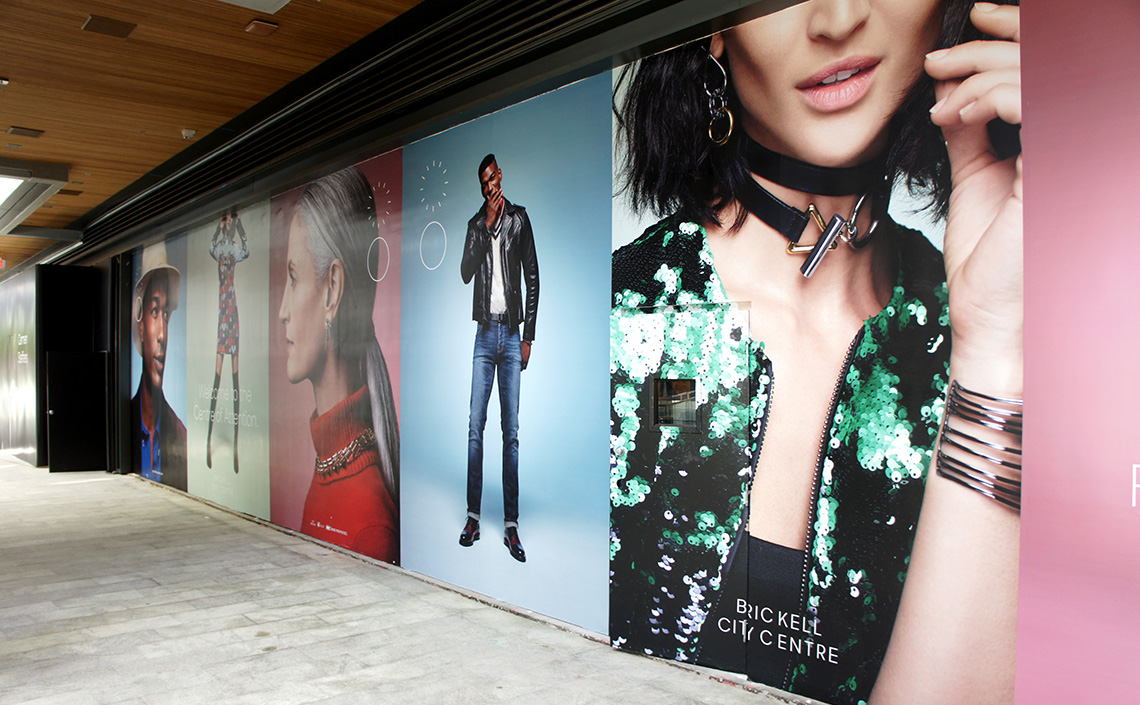 Brickell City Centre - New Mall  Enclosure & Graphics Project